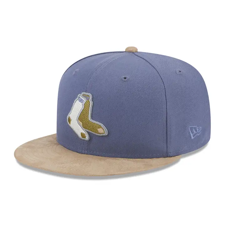 Boston Red Sox MLB Slate Suede 59FIFTY BLEU/HAVANE/GRIS