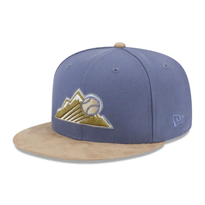Colorado Rockies MLB Slate Suede 59FIFTY BLEU/SABLE/GRIS