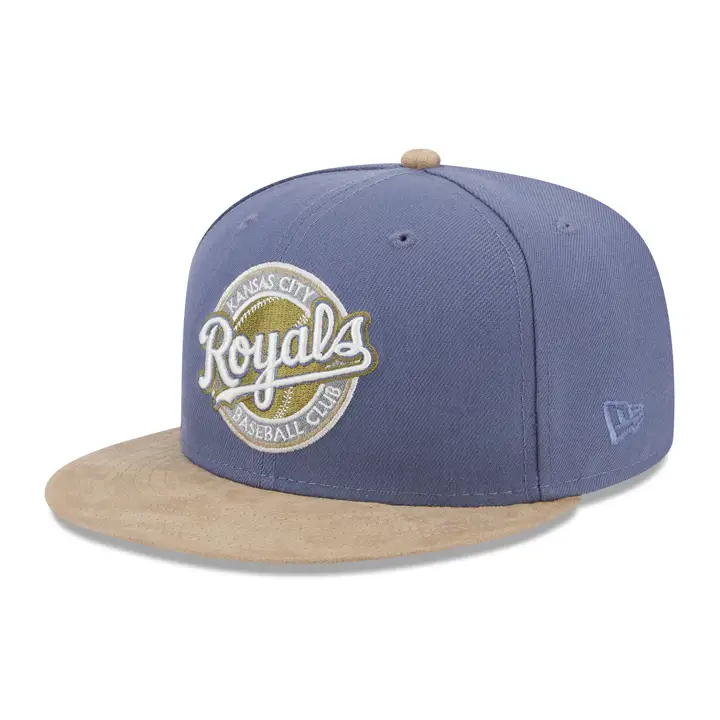 Kansas City Royals MLB Slate Suede 59FIFTY BLEU/HAVANE/GRIS