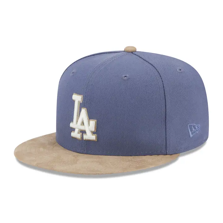 Casquette Los Angeles Dodgers MLB Slate Suède 59FIFTY BLEU/TAN/GRIS