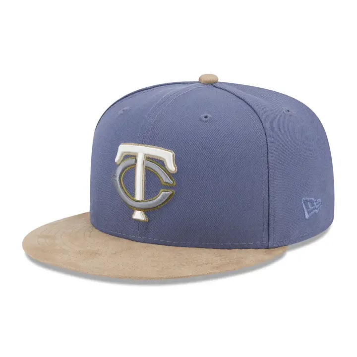 Minnesota Twins MLB Slate Suede 59FIFTY BLEU/BRUN CLAIR/GRIS