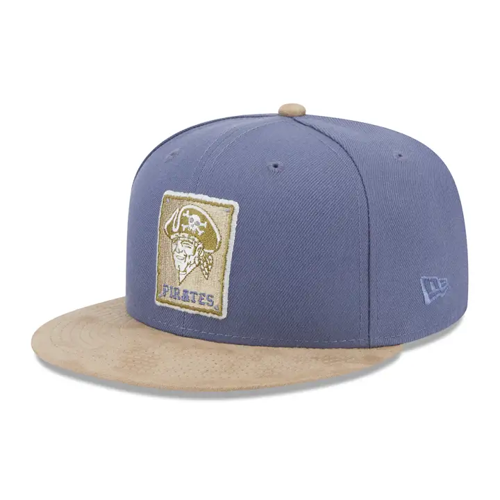 Pittsburgh Pirates MLB Ardoise Daim 59FIFTY BLEU/BRUN/GRIS