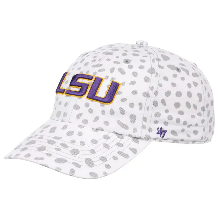 L.S.U. NCAA Femme Guépard Clean Up bco/vio