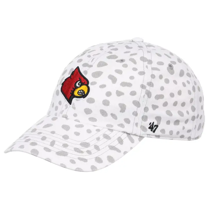 Louisville Cardinals NCAA Femme Cheetah Clean Up blc/rge