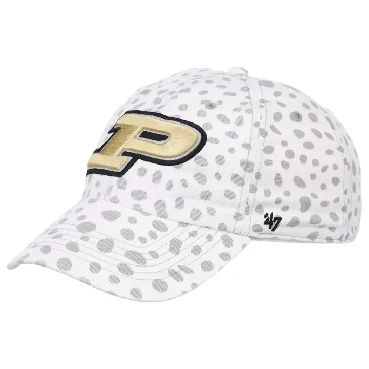 Purdue Boilermakers NCAA Femme Cheetah Clean Up wht/blk