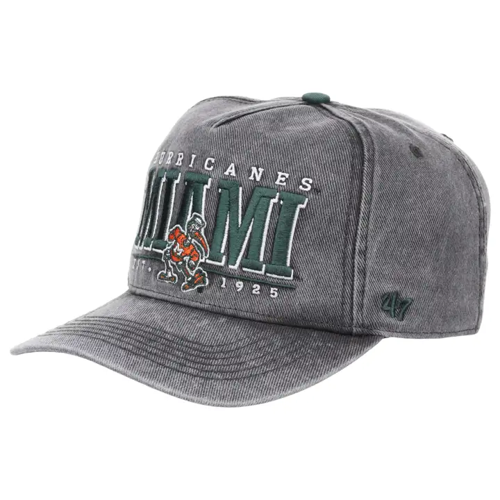 Miami Hurricanes NCAA Fontana Hitch noir