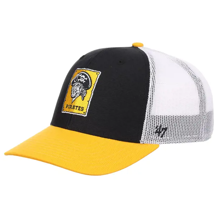 Casquette trucker Pittsburgh Pirates MLB avec note latérale