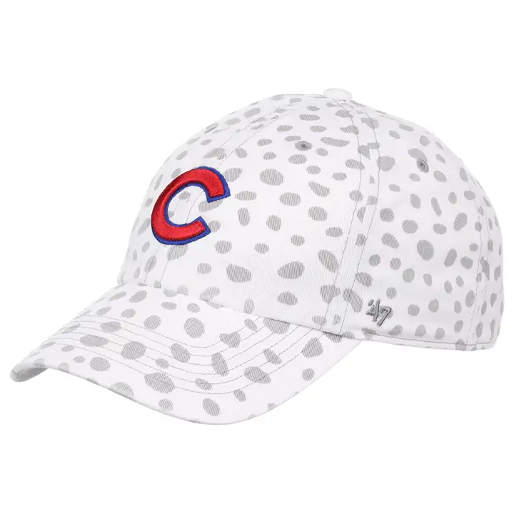 CASQUETTE MLB CHEETAH CLEAN UP BLANCHE CHICAGO CUBS POUR FEMME