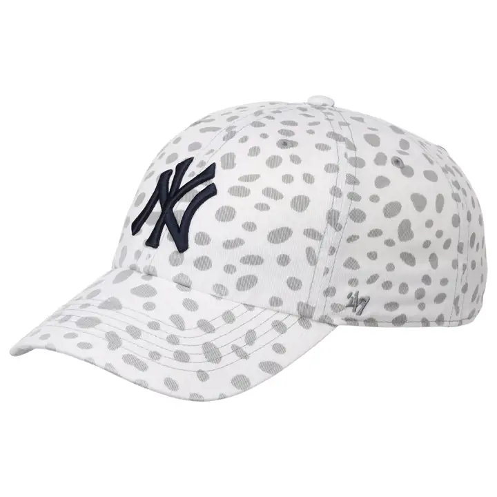 NEW YORK YANKEES MLB Casquette femme Cheetah Clean Up blanc
