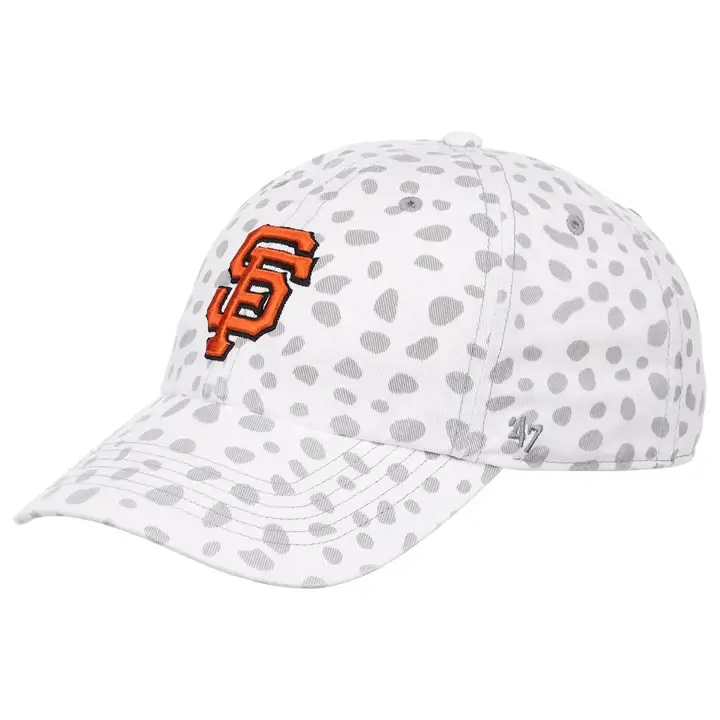SAN FRANCISCO GIANTS MLB Casquette Femme Cheetah Clean Up blanc