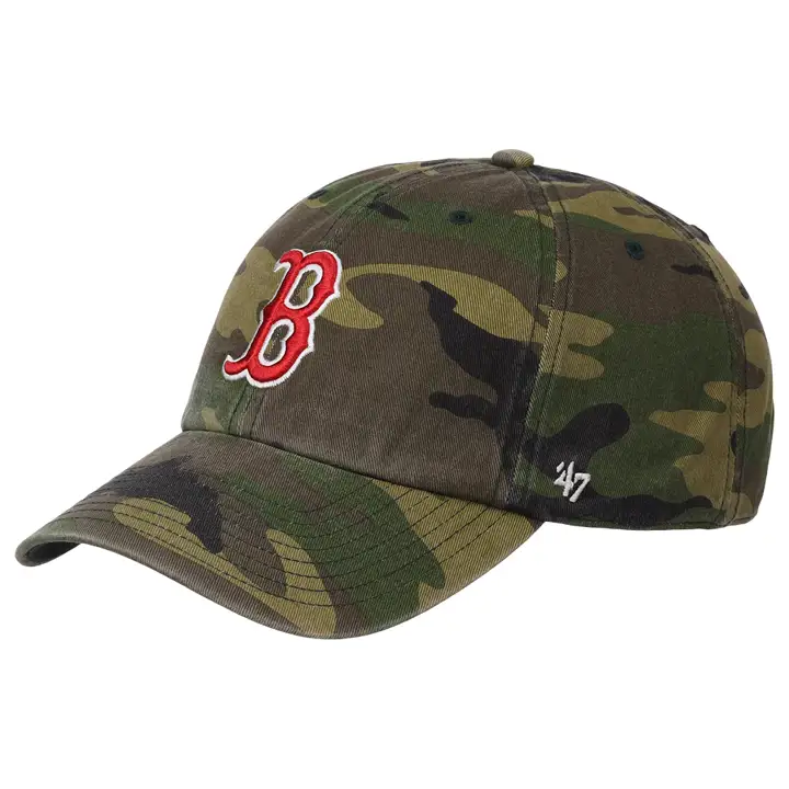 BOSTON RED SOX MLB Camo TC Clean Up marine