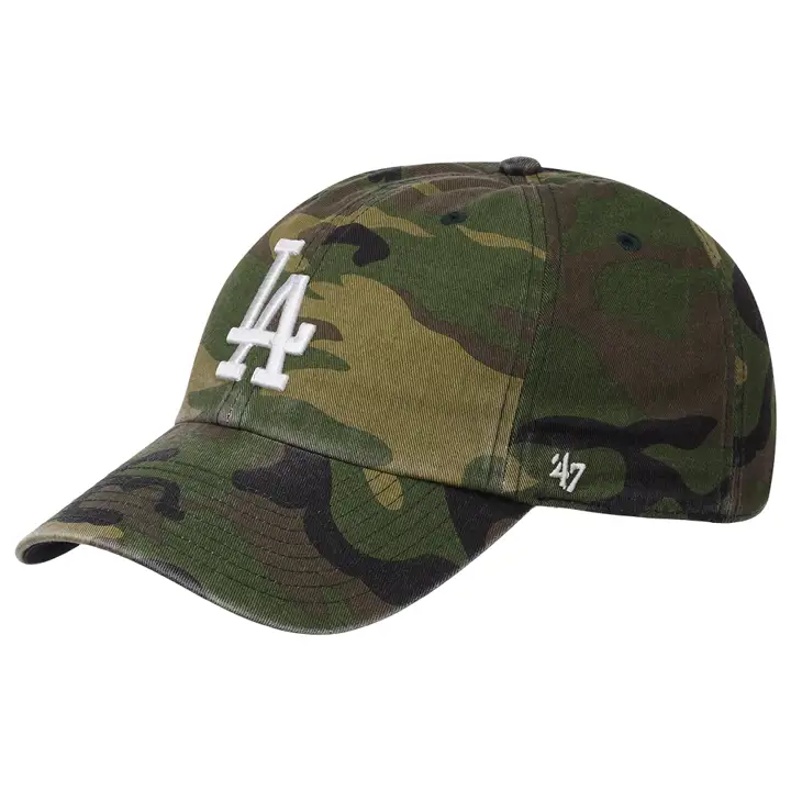 LOS ANGELES DODGERS MLB Casquette TC Clean Up Camo blc
