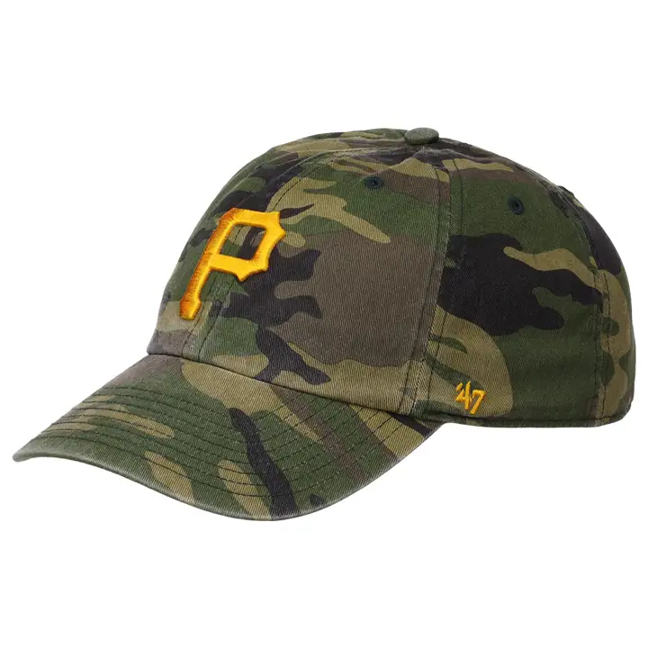 PITTSBURGH PIRATES MLB Casquette TC Clean Up Camouflage noir
