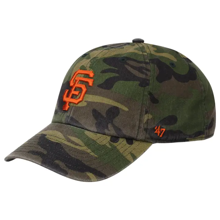 SAN FRANCISCO GIANTS MLB Camouflage TC Clean Up noir