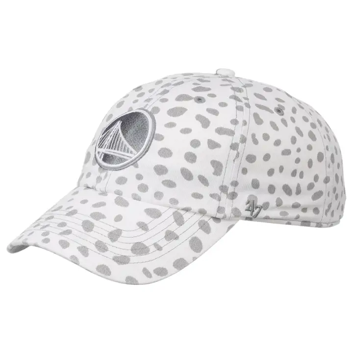 GOLDEN STATE WARRIORS NBA FEMMES CHEETAH '47 CLEANUP blc/gri