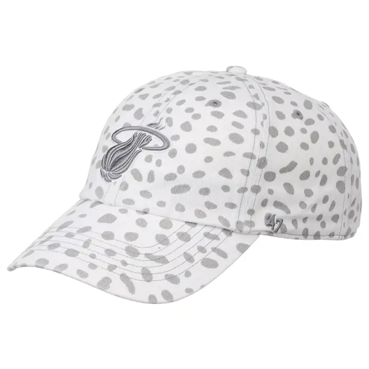MIAMI HEAT NBA FEMMES CHEETAH '47 CLEANUP blc/gris
