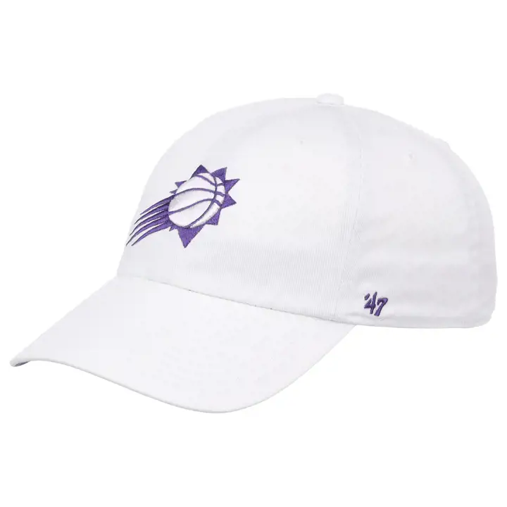 PHOENIX SUNS NBA WHITE NOISE CASQUETTE AJUSTABLE '47 blanc