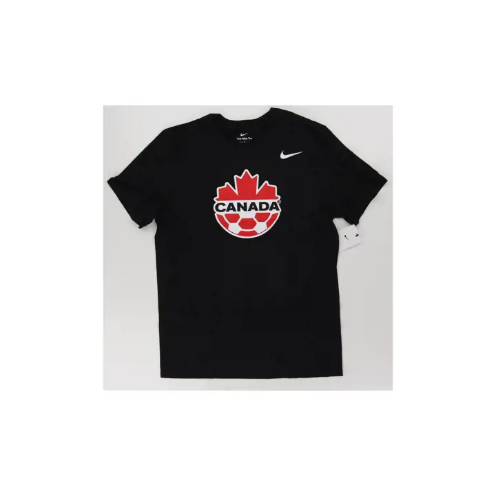 T-shirt en coton Canada Soccer National Team noir
