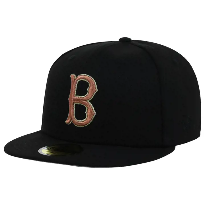 Boston Red Sox MLB Satin Standout 59FIFTY NOI/NOI/GRI