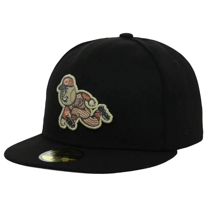 Casquette 59FIFTY MLB Cincinnati Reds Satin Standout Noire/Noire/Grise