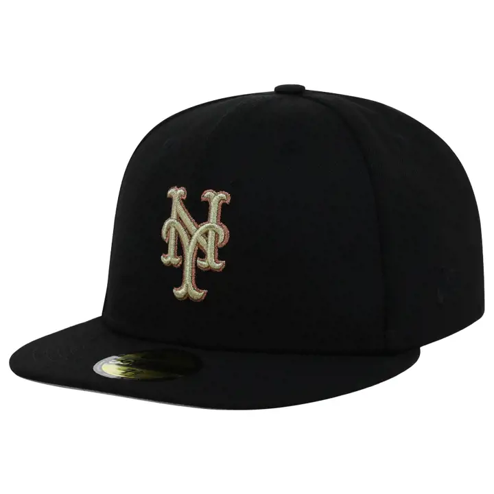 New York Mets MLB Satin Standout 59FIFTY NOI/NOI/GRI