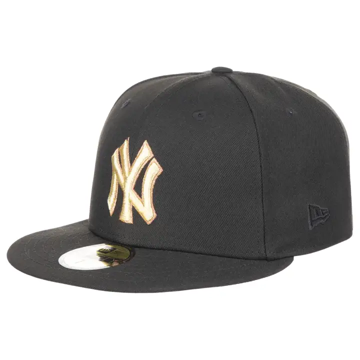 Casquette New York Yankees MLB Satin Standout 59FIFTY NOIR/NOIR/GRIS