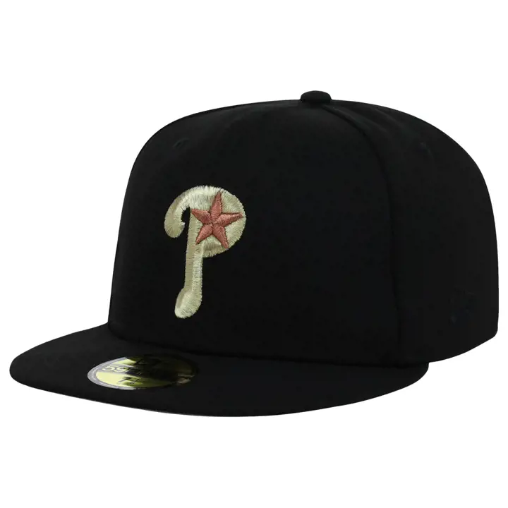 Philadelphia Phillies MLB Satin Standout 59FIFTY NOI/NOI/GRI