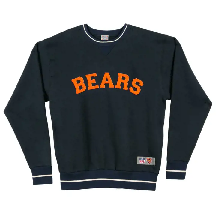Sweat-shirt ras du cou vintage Chicago Bears