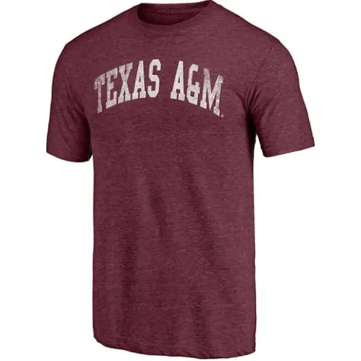 T-shirt à arches deux touches style vintage NCAA Texas A&M Aggies MAR
