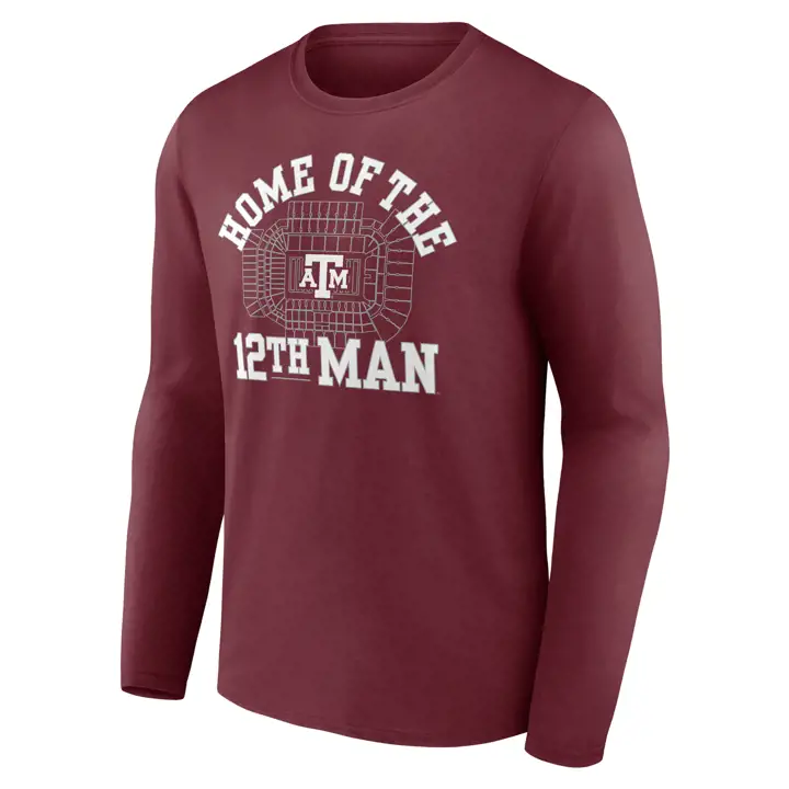 T-Shirt Manches Longues Fiers et Honorés NCAA Texas A&M Aggies