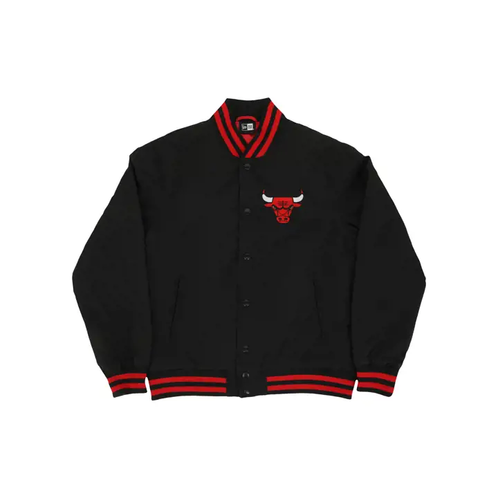 BOMBER CHICAGO BULLS LOGO NBA NOIR