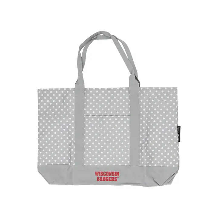 Wisconsin Badgers Dot Tote ast