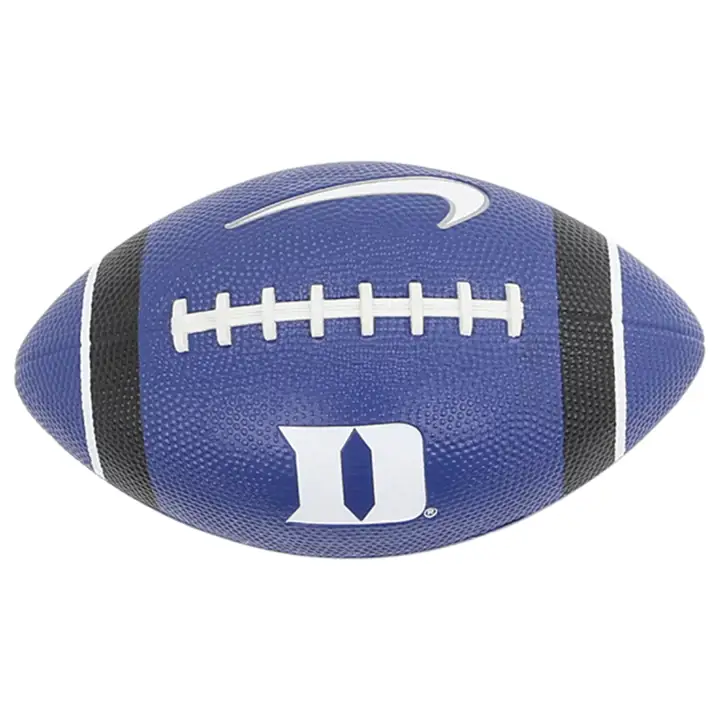 Ballon de football en caoutchouc d'entraînement bleu Duke Blue Devils
