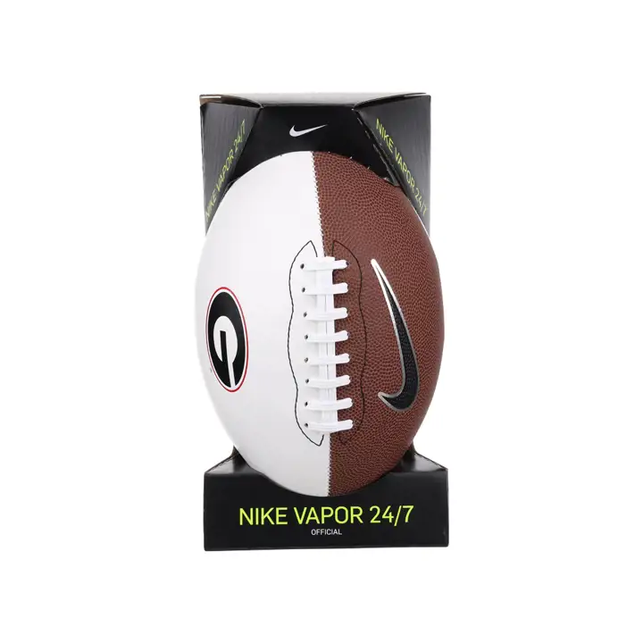 Ballon de football autographié Georgia Bulldogs brn