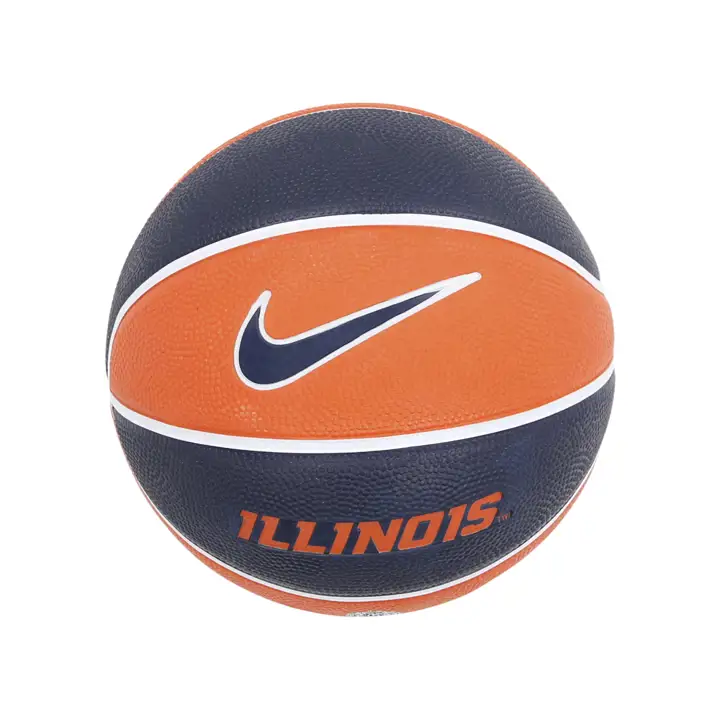 Ballon de basket-ball d'entraînement en caoutchouc des Illinois Fighting Illini