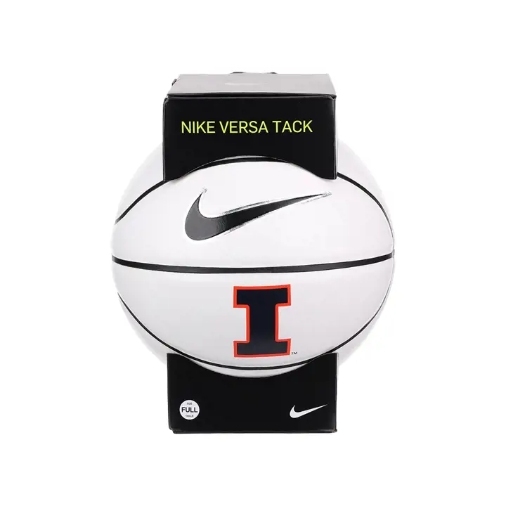Ballon de basket autographe Illinois Fighting Illini brn