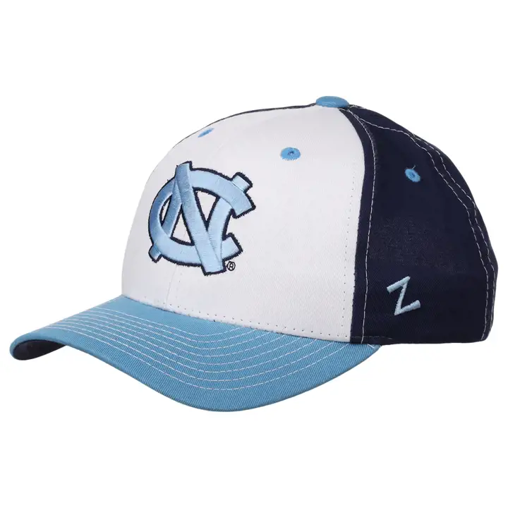 Casquette enfant ajustable blanche North Carolina Tar Heels NCAA Bridger Bowl