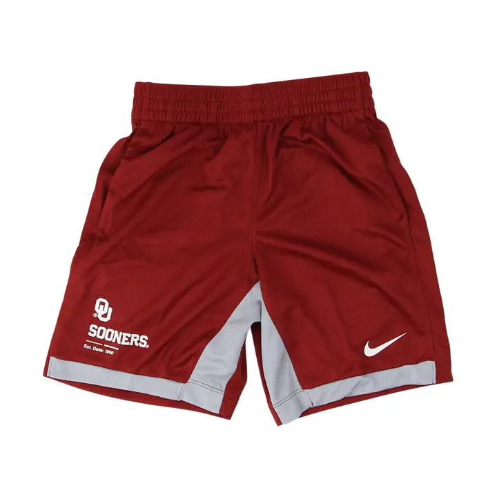 Oklahoma Sooners NCAA Youth Trophy Short 22 crim