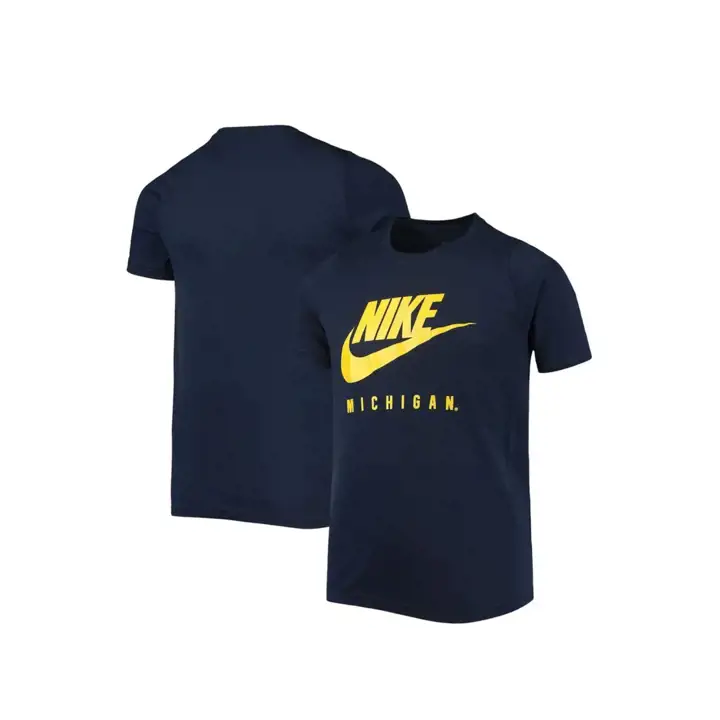 T-shirt Michigan Wolverines NCAA Youth Essential Futura bleu marine