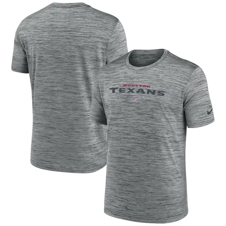 T-shirt Houston Texans NFL Team Issue Velocity 23 gris chiné