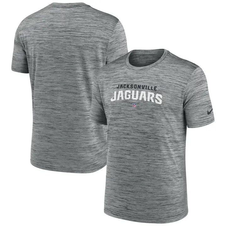 T-shirt Jacksonville Jaguars NFL Team Issue Velocity 23 gris chiné