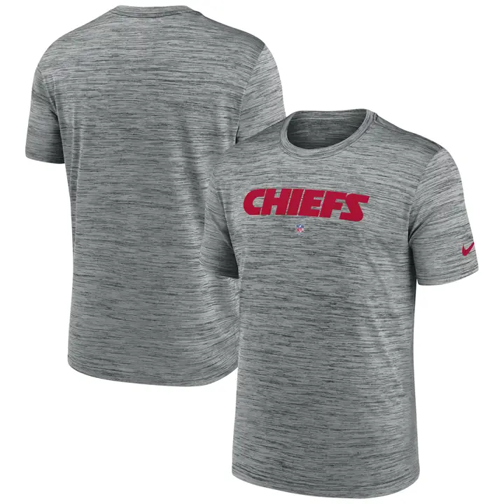 T-shirt NFL Kansas City Chiefs Team Issue Velocity 23 h-gris