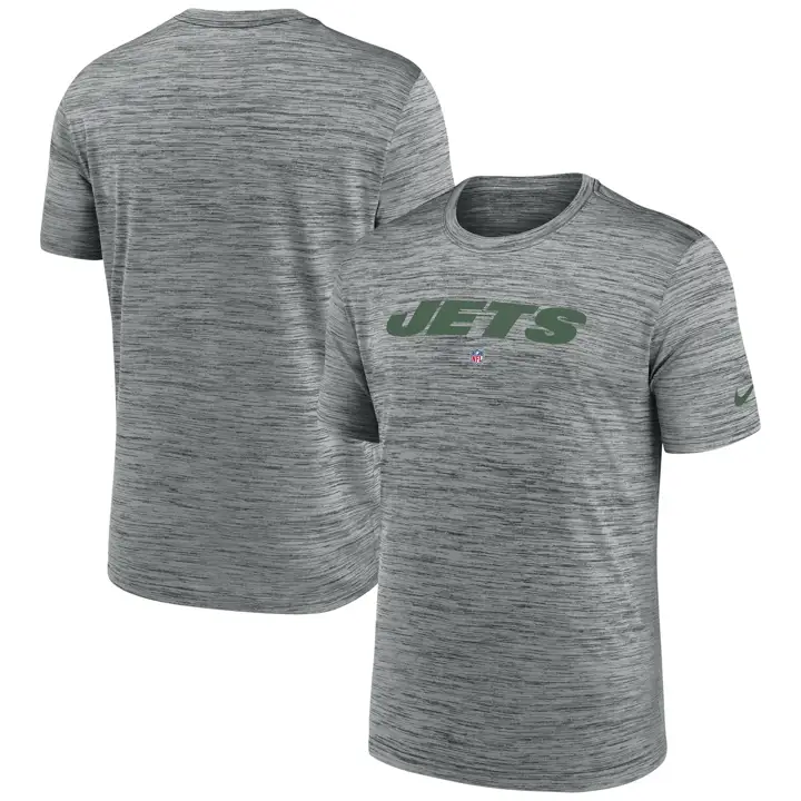 T-shirt NFL New York Jets Velocity Team Issue 23 gris chiné