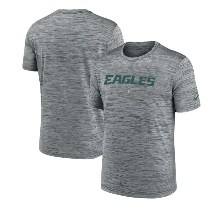 T-shirt Velocity aux couleurs des Eagles de Philadelphie NFL 23 h-gra