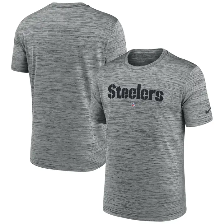 T-shirt Pittsburgh Steelers NFL Velocity 23 h-gra