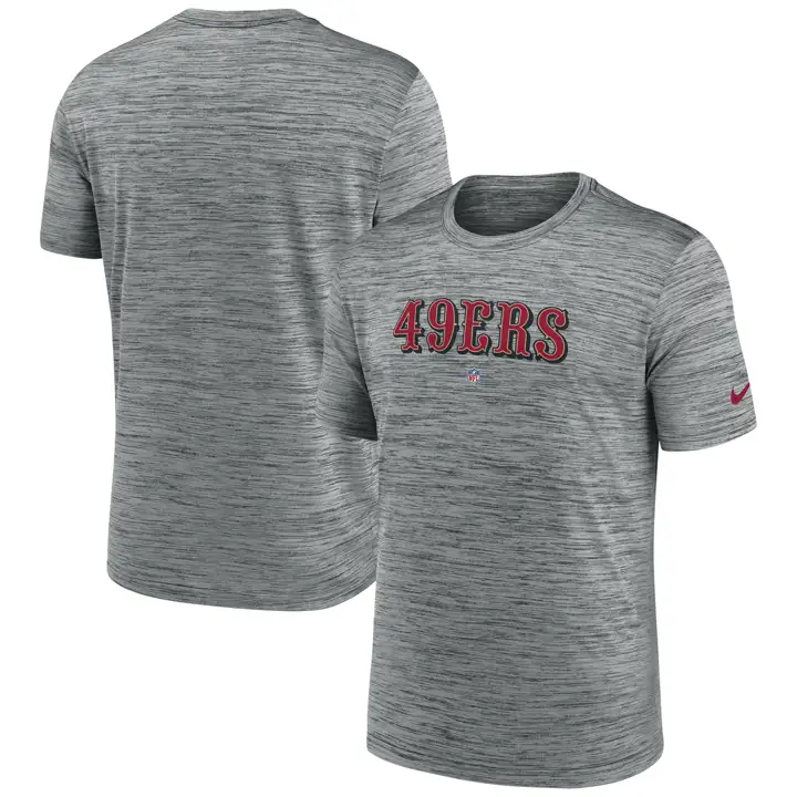 T-shirt Velocity équipe officielle NFL San Francisco 49ers h-gra 23