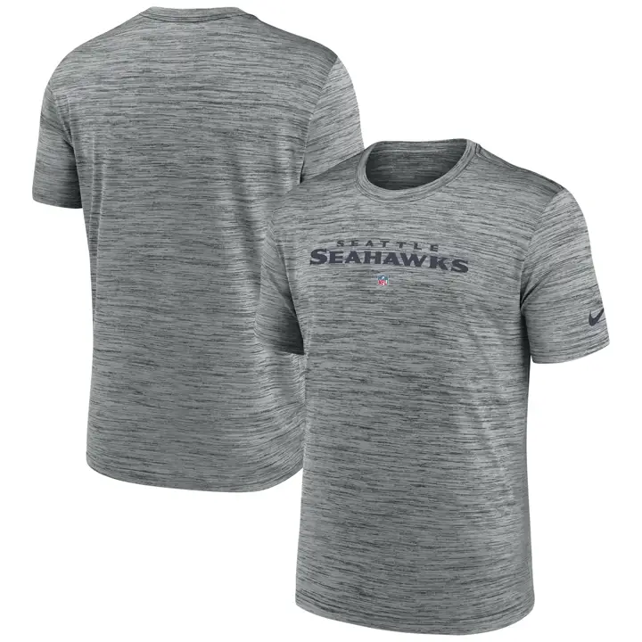 T-shirt Seattle Seahawks NFL Team Issue Velocity 23 gris chiné