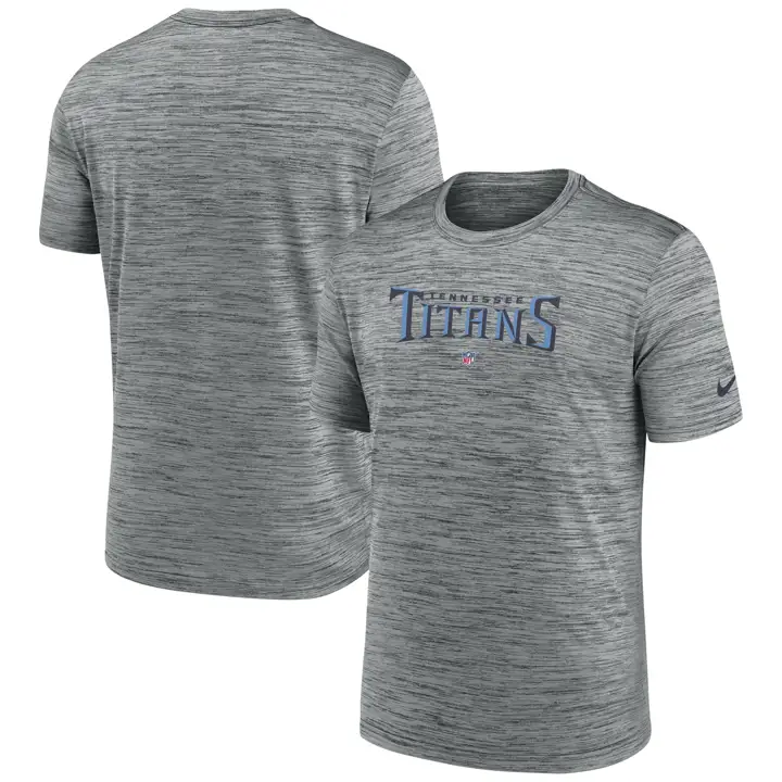 T-shirt Velocity Tennessee Titans NFL 23 gris chiné