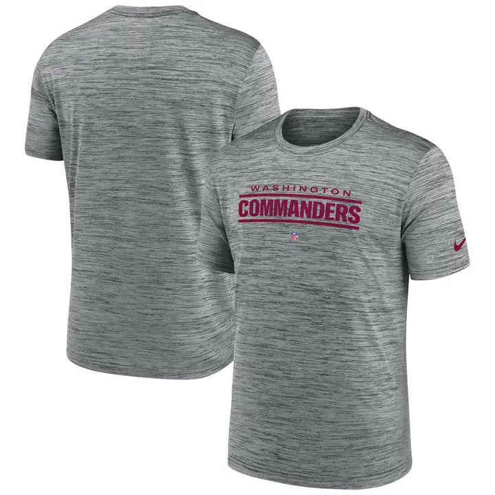 T-shirt Velocity NFL des Washington Commanders (édition équipe) 23 D-G