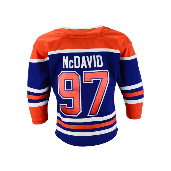 Maillot de joueur premier de la LNH Edmonton Oilers pour nourrisson Connor McDa